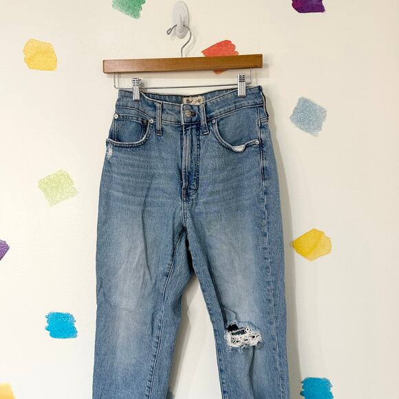 27 Madewell The Curvy Perfect Vintage Light Wash Jeans - Picture 1 of 6